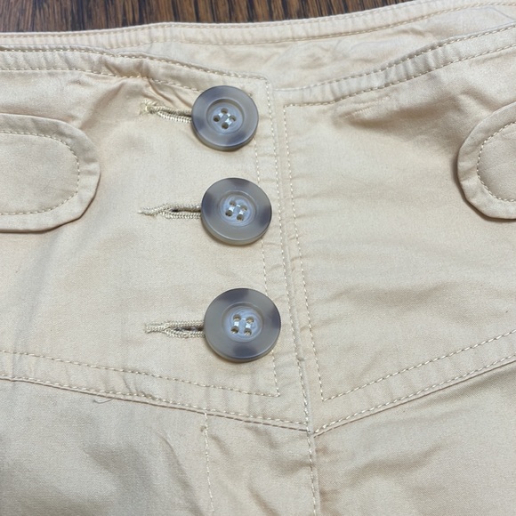 Bianca Nygård 100% Cotton Camel Capris, SZ 16 - Picture 8 of 11